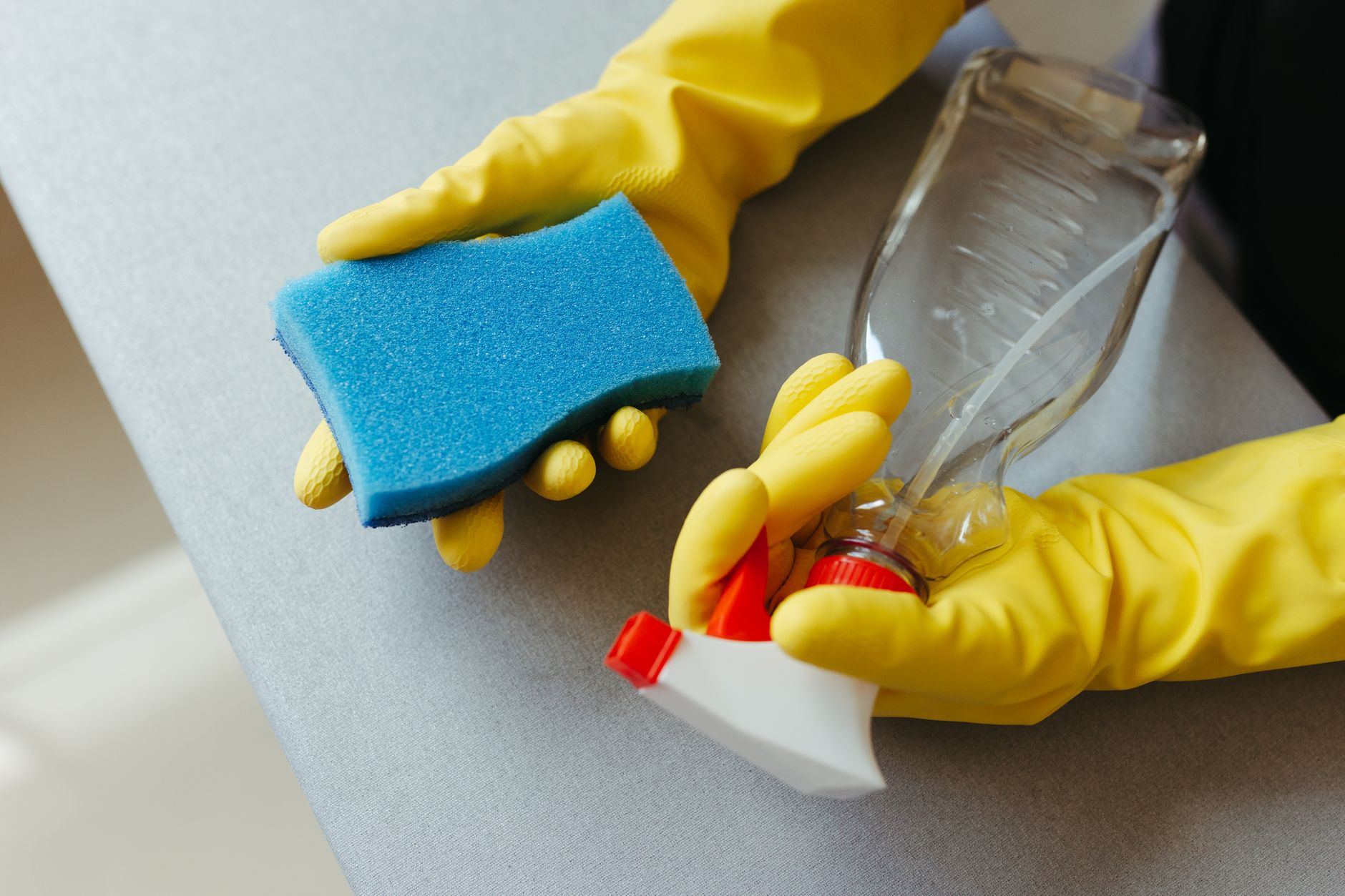 The cleaning team